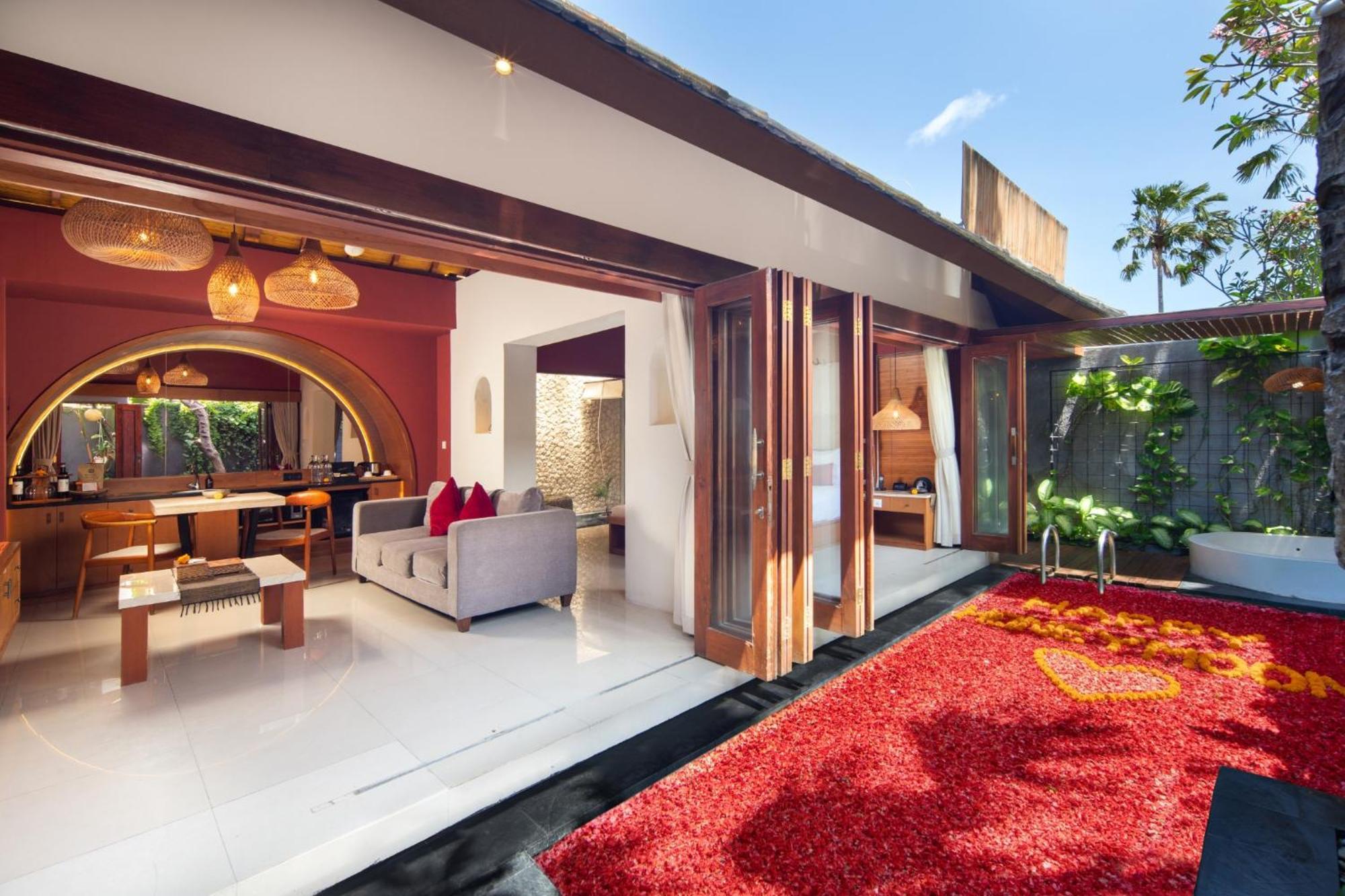 Seminyak Sanctuary Villa By Ini Vie Hospitality Legian Eksteriør bilde