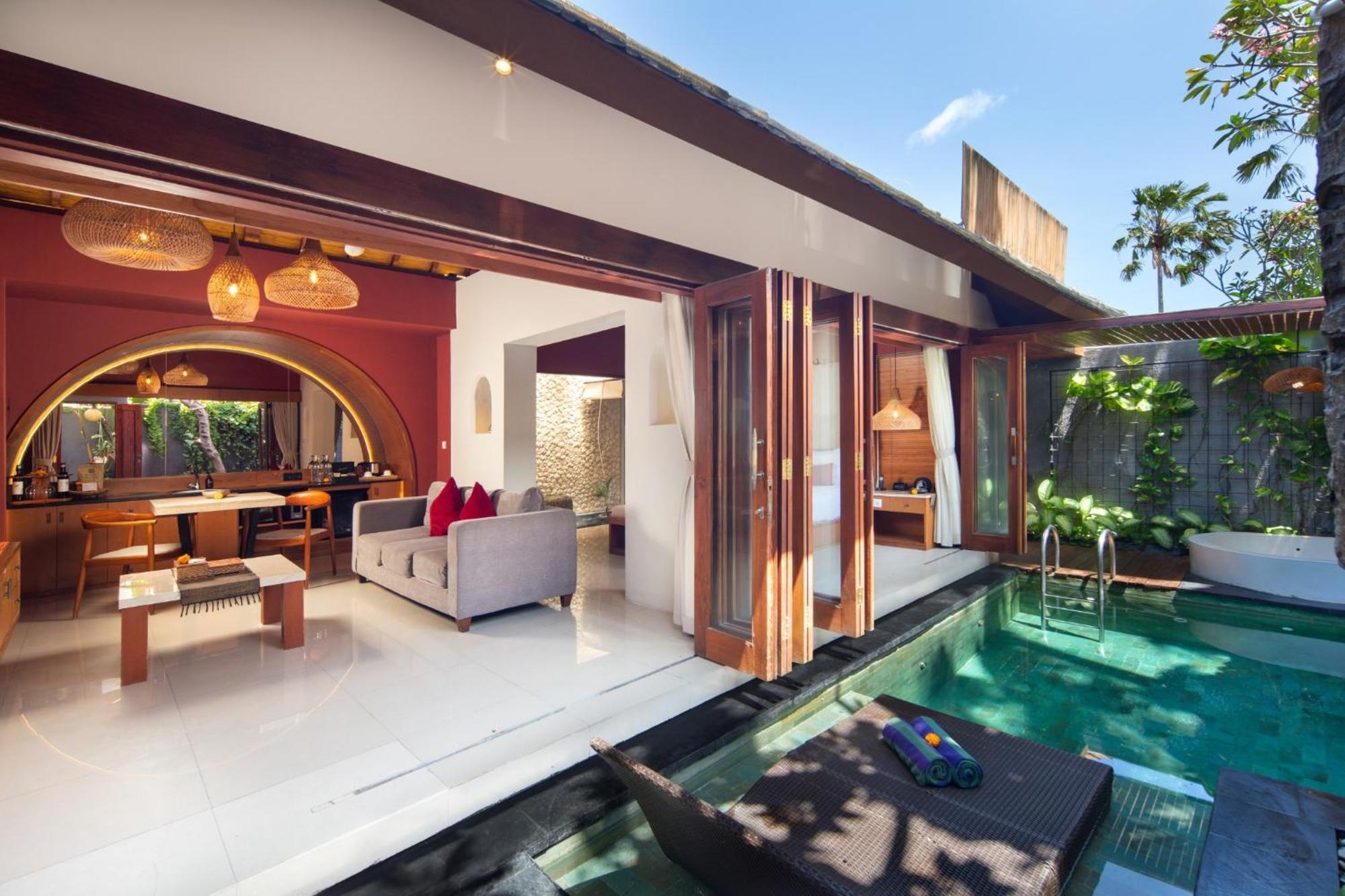 Seminyak Sanctuary Villa By Ini Vie Hospitality Legian Eksteriør bilde